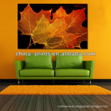 New Design Autumn Maple Leaf images printing Artwork for wall decor